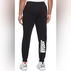Nike Jordan Flight MVP HBR Fleece Men's Pants DV7596-010,Black, size large